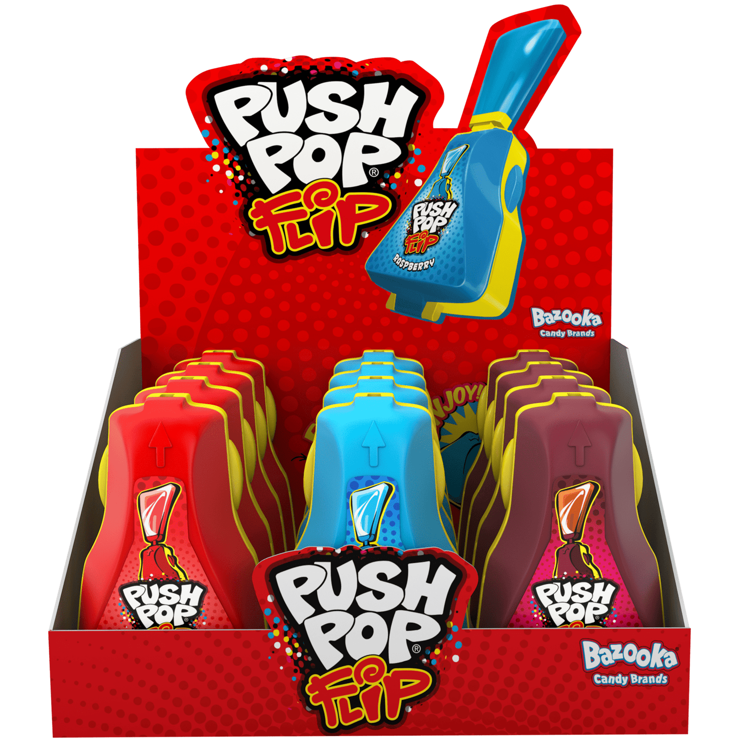 Bazooka Push Pop Flip
