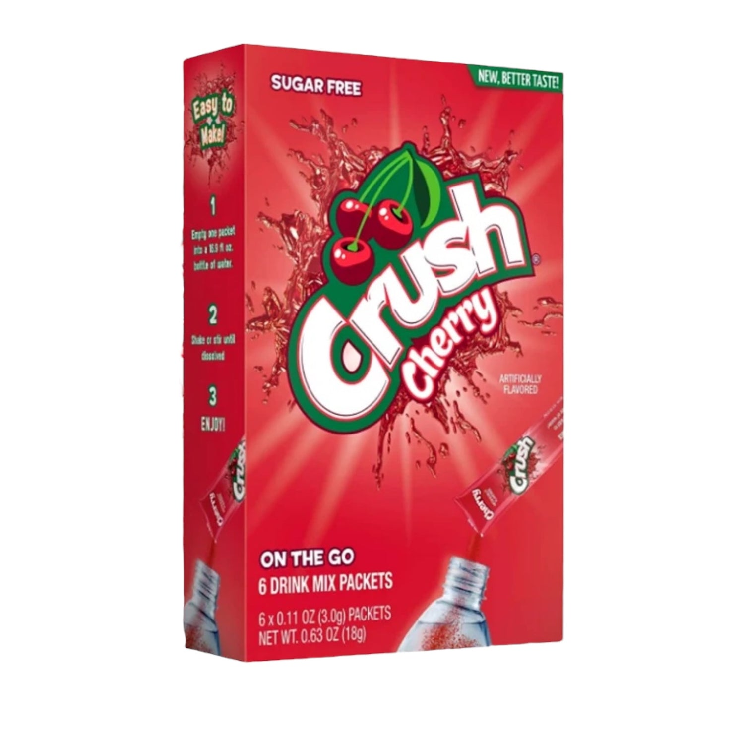 Crush Cherry Drink Satchets
