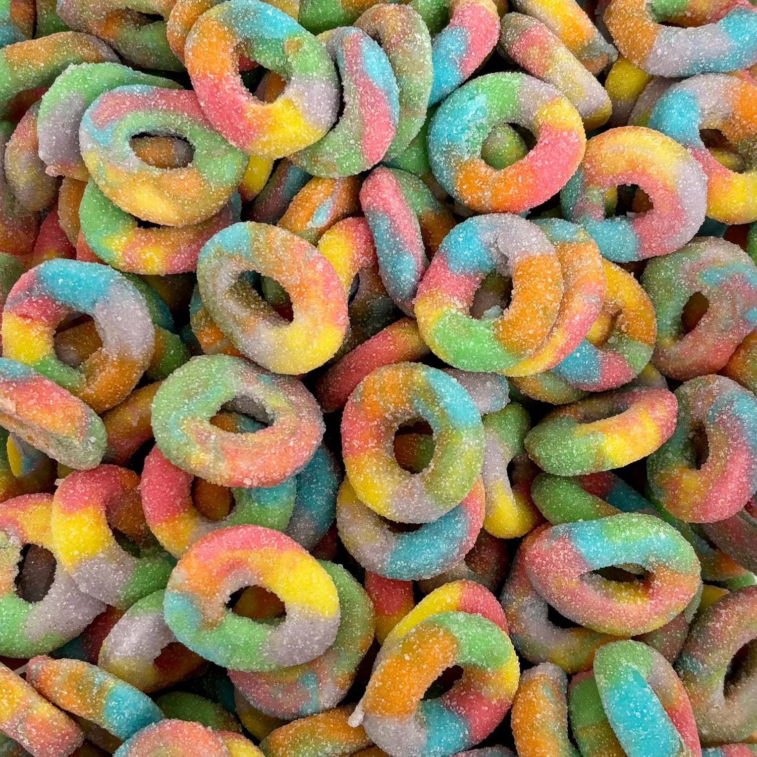 Rainbow Rings 170g (Halal)