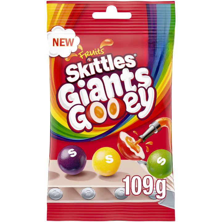 Skittles Giants Gooey 109g (Vegan)