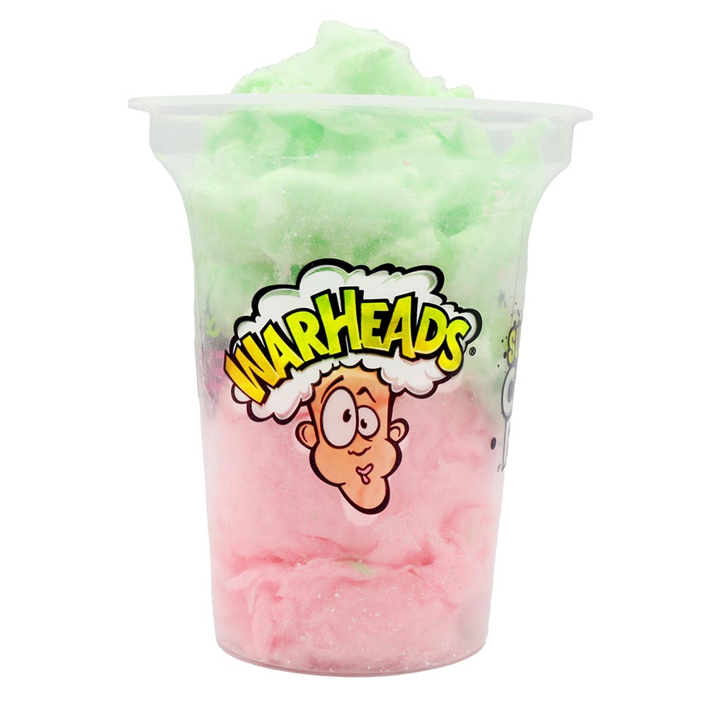 Warheads Candy Floss Sour Apple & Watermelon