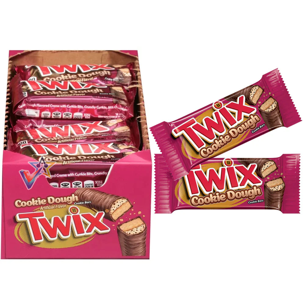 Twix Cookie Dough FULL BOX (USA) Best Before 05/24 20x38.6g