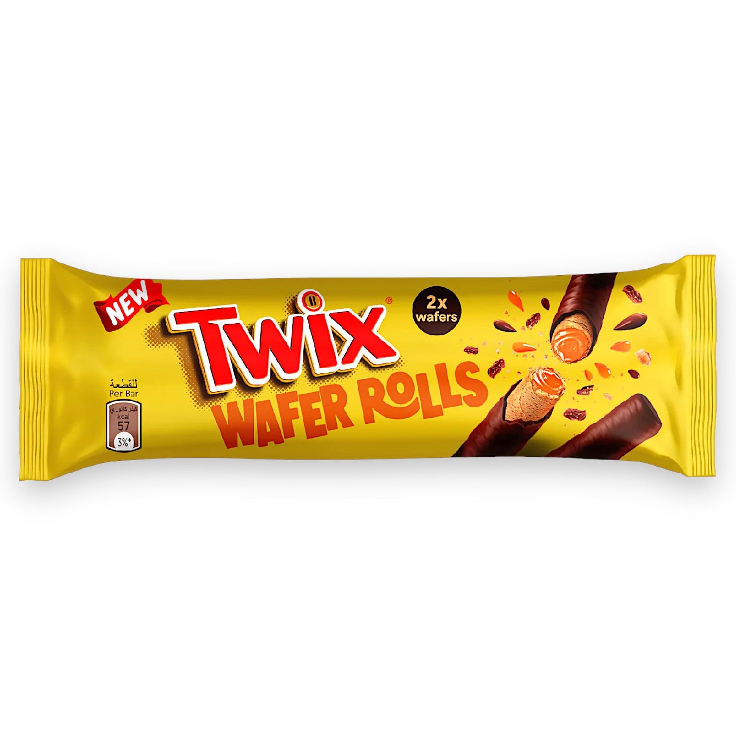 Twix Caramel Wafer Rolls (Dubai)