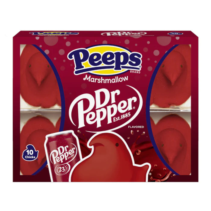 Peeps Dr Pepper Marshmallow Chicks 10pk