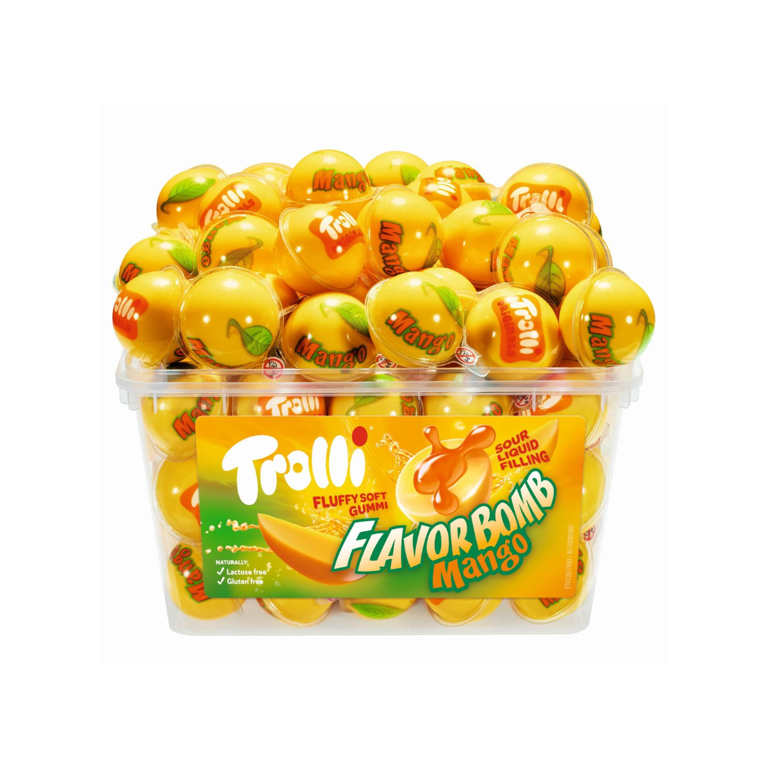 Trolli Mango Flavour Bomb 3D Candy 4 Pack