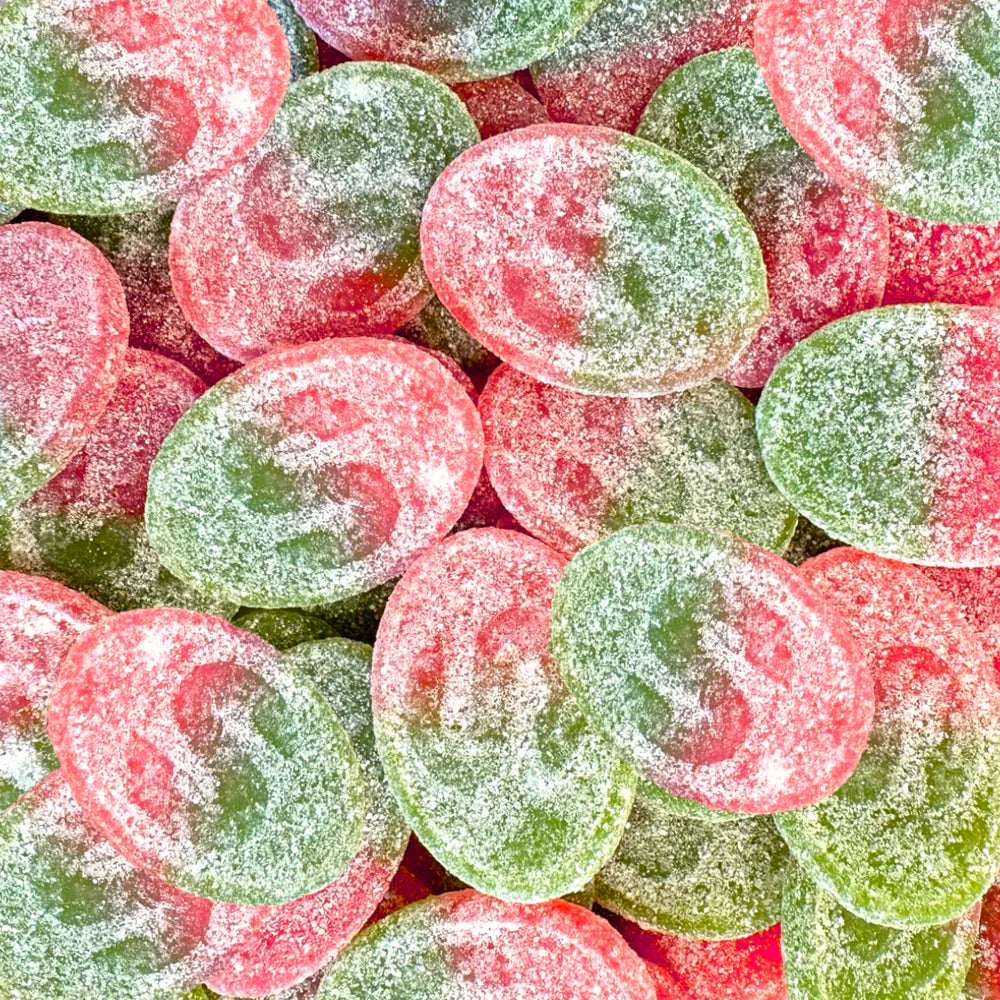 Sour Swedish Ovals Strawberry 100g (Vegan)