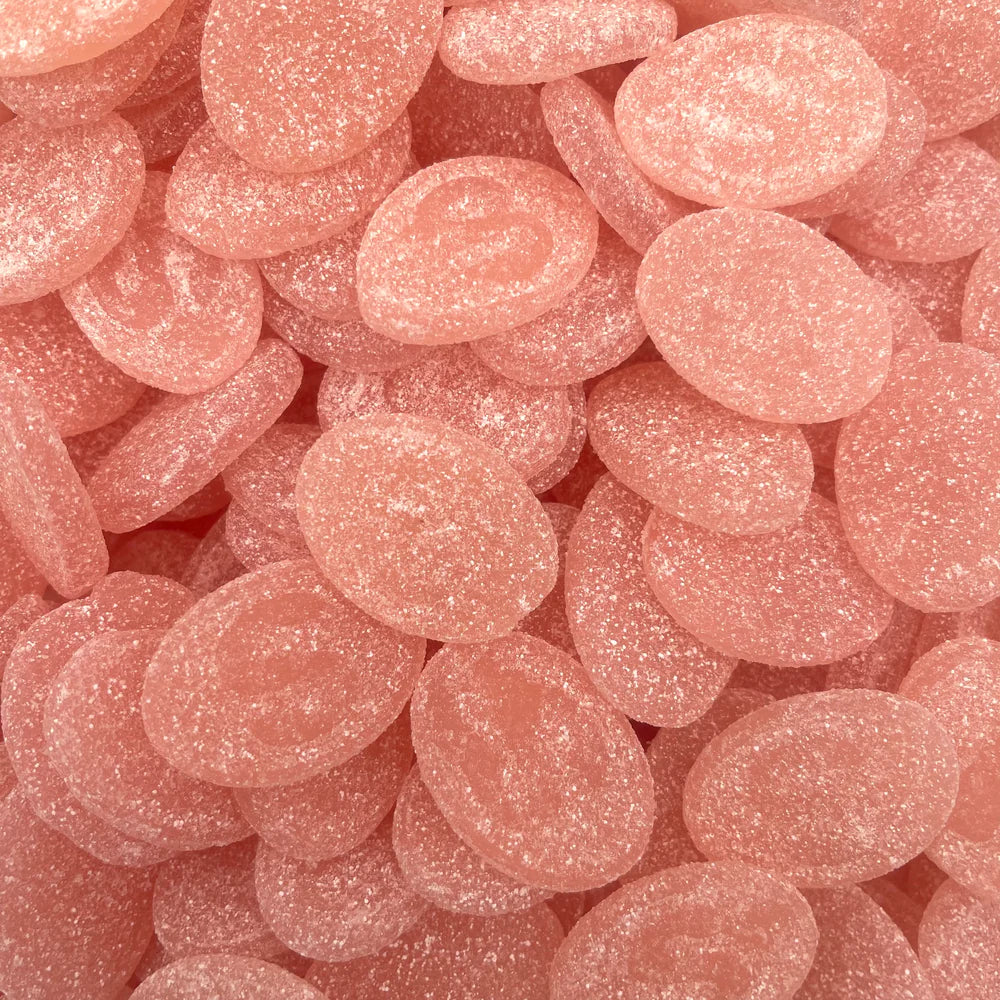 Sour Swedish Ovals Pink Watermelon 100g (Vegan)
