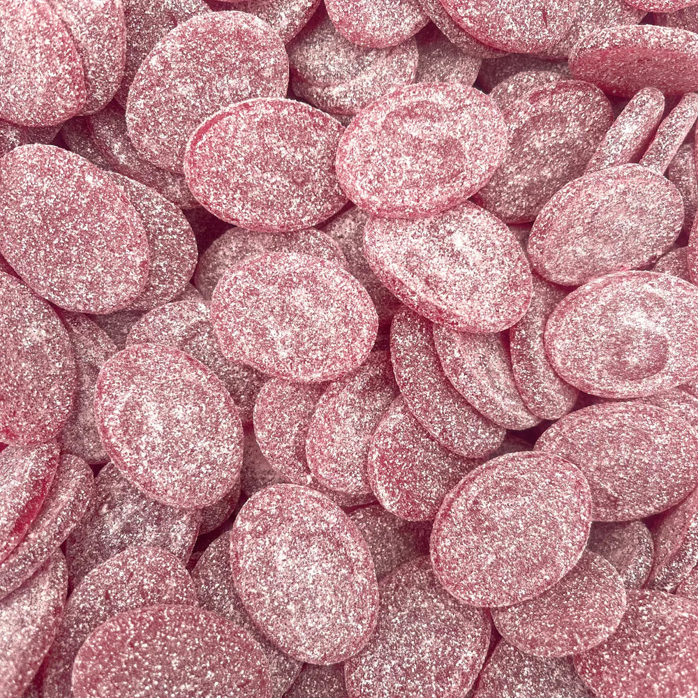 Sour Swedish Ovals Cherry 100g (Vegan)