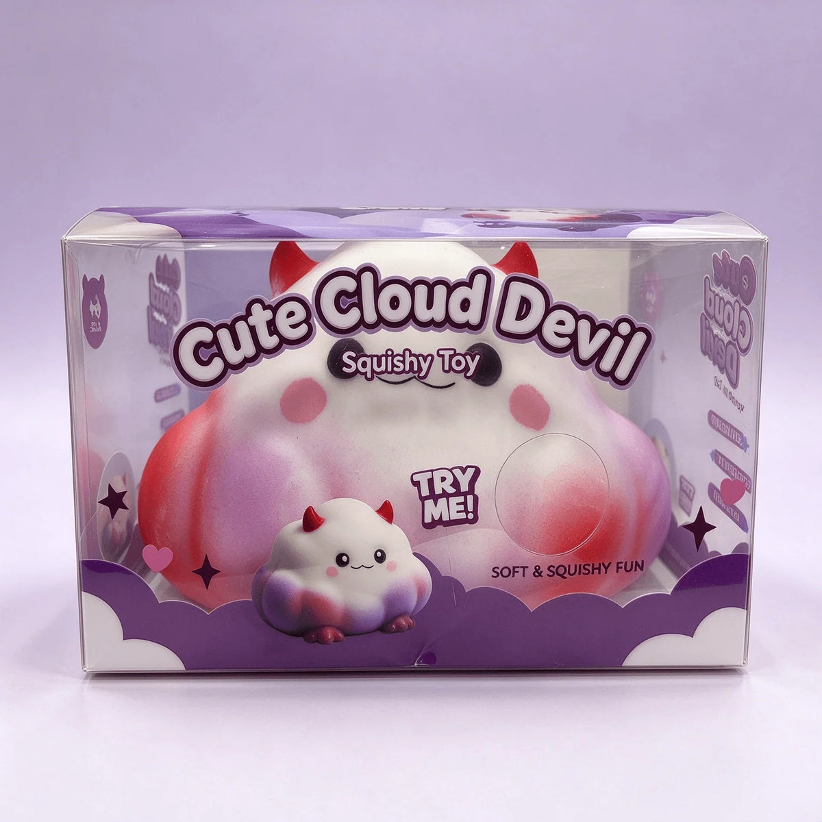 Cute Devil Cloud Jumbo Squishy