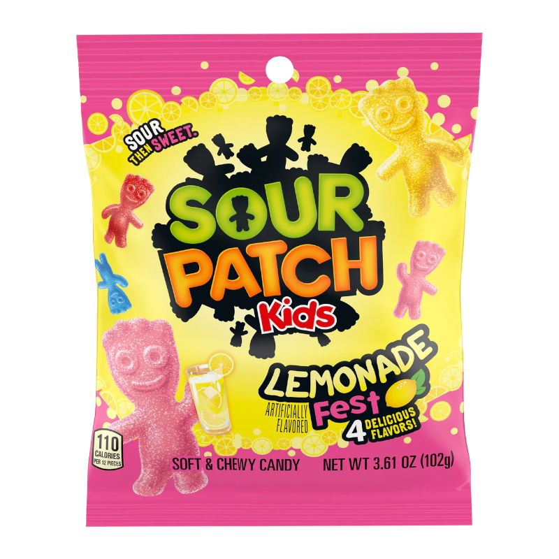 Sour Patch Kids Lemonade Fest 102g (Halal)