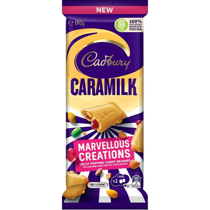 Cadbury Caramilk Marvellous Creations 190g (Australia)