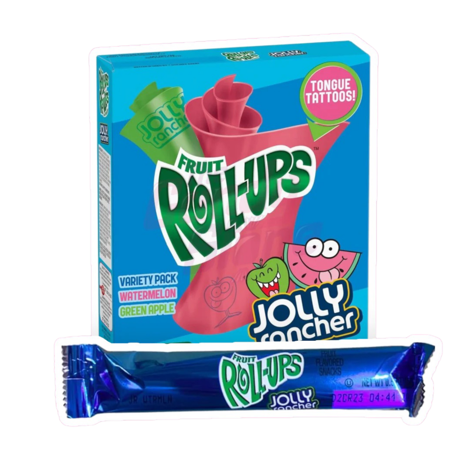 Fruit Roll Jolly Rancher - Single Roll (Vegan)