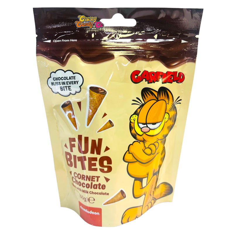 GARFIELD FUN BITES CORNET CHOCOLATE 60G