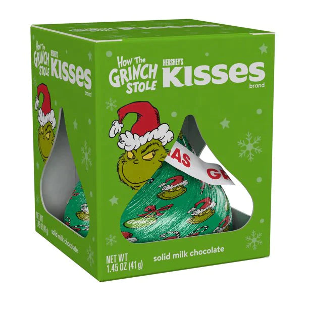 Hersheys Xmas Kisses Grinch Cube