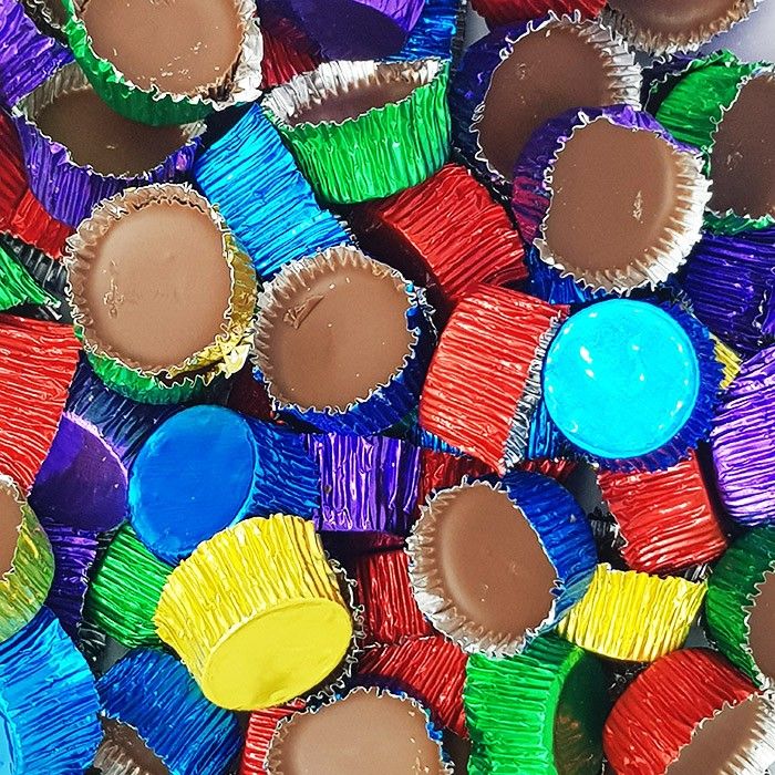 Icy Cups Chocolate Filled Foil 10 Cups (Veg)