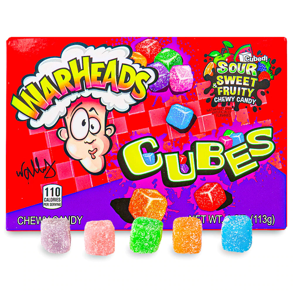 Warheads Chewy Cubes (Halal)