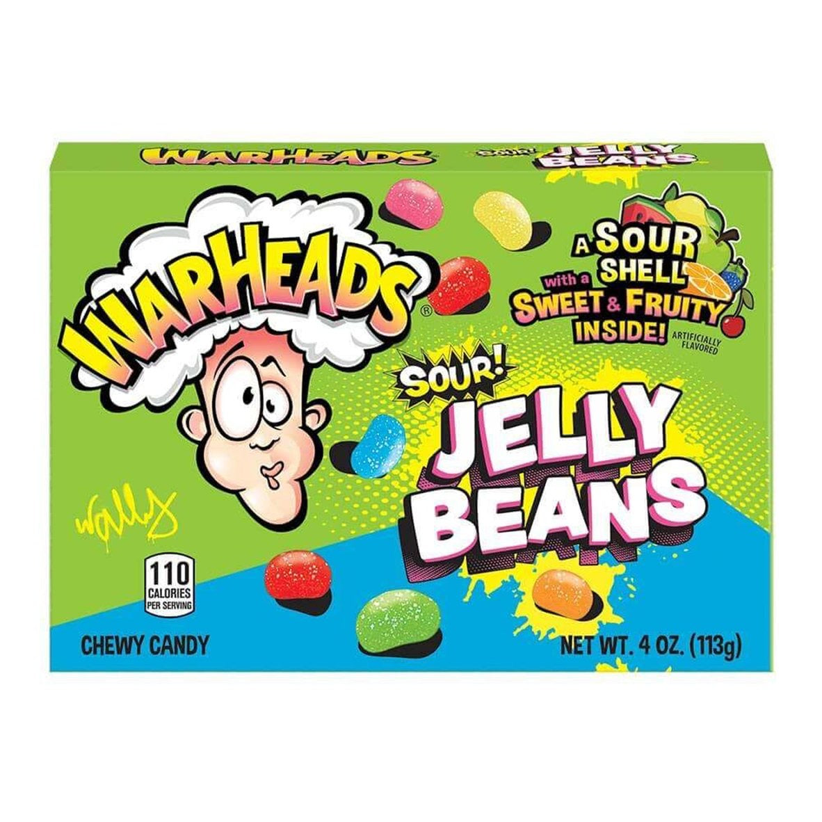 Warheads Sour Jelly Beans (Halal)