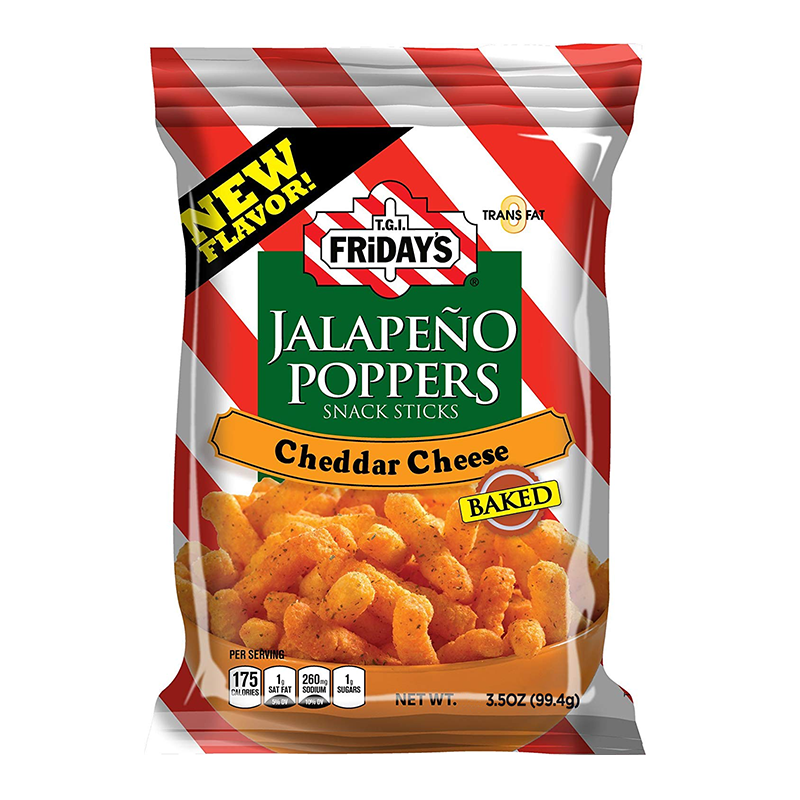 TGI Fridays Jalapeno Poppers Cheddar Cheese 68g