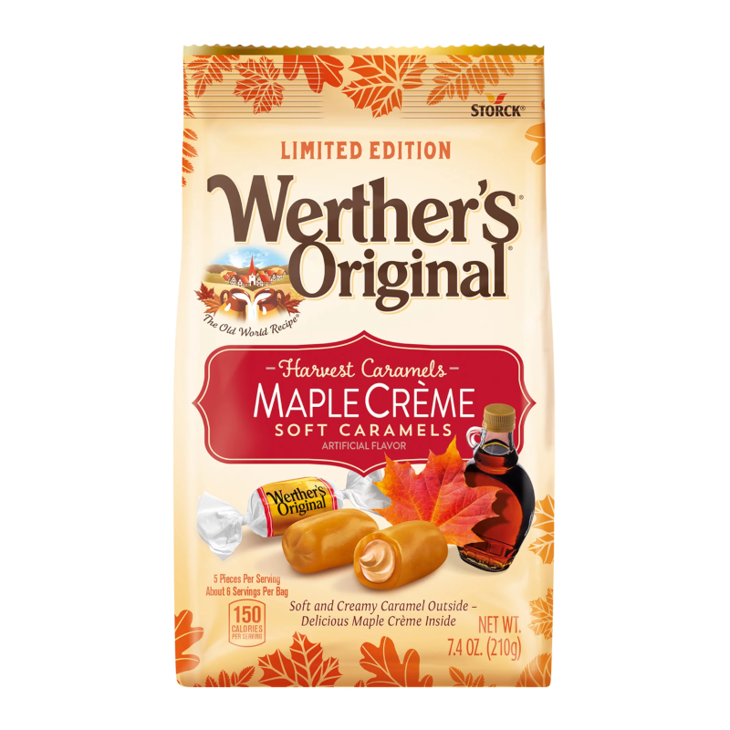 Werther’s Original Maple Creme Soft Caramels 243g