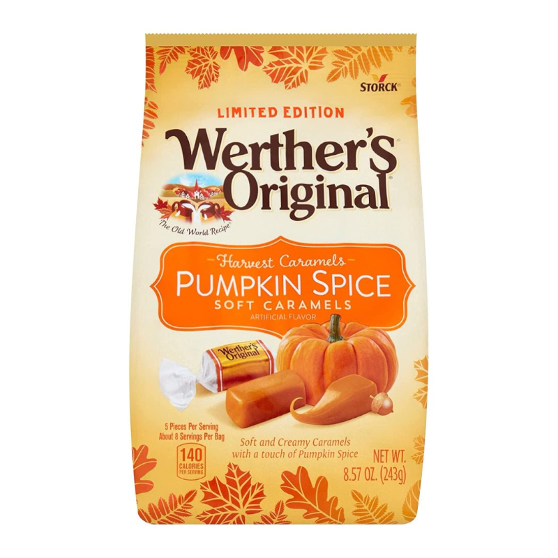 Werther's Original Pumpkin Spice Soft Caramels 243g