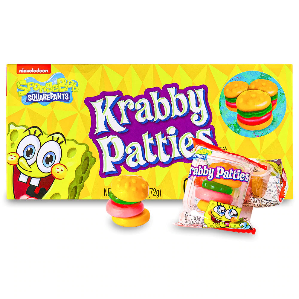 Spongebob Gummy Krabby Patties 72g