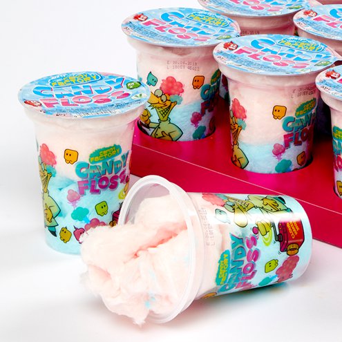 Crazy Candy Factory Candy Floss Cups