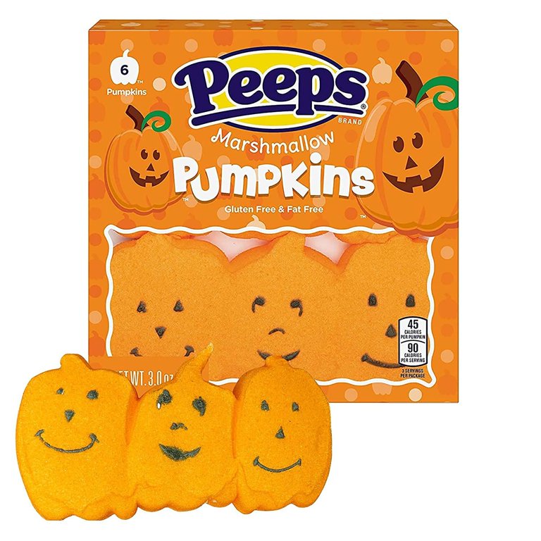 Peeps Halloween Pumpkins 6 Pack