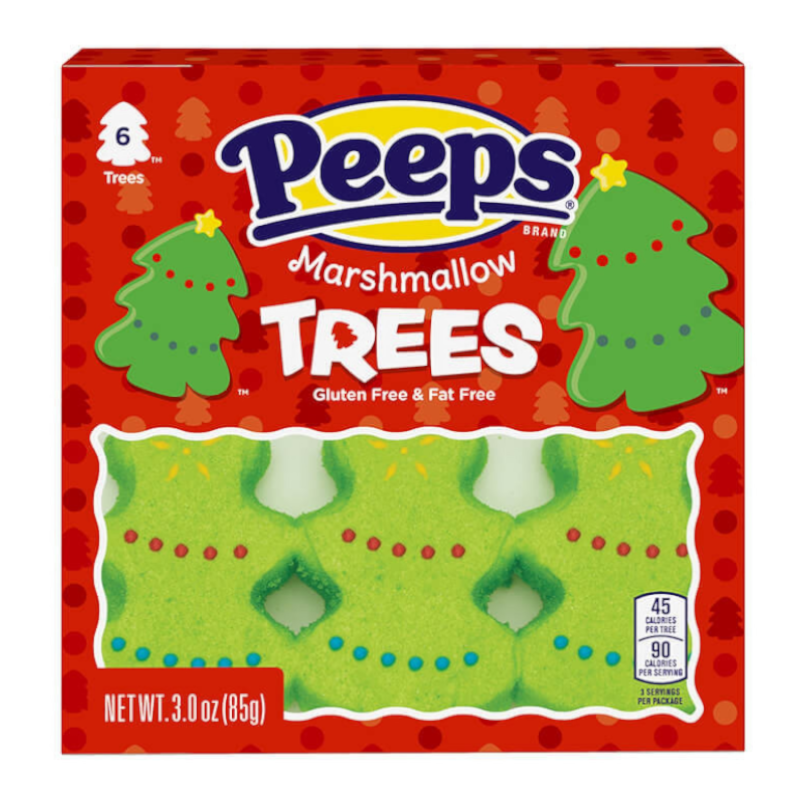 Peeps Christmas Trees 6 Pack