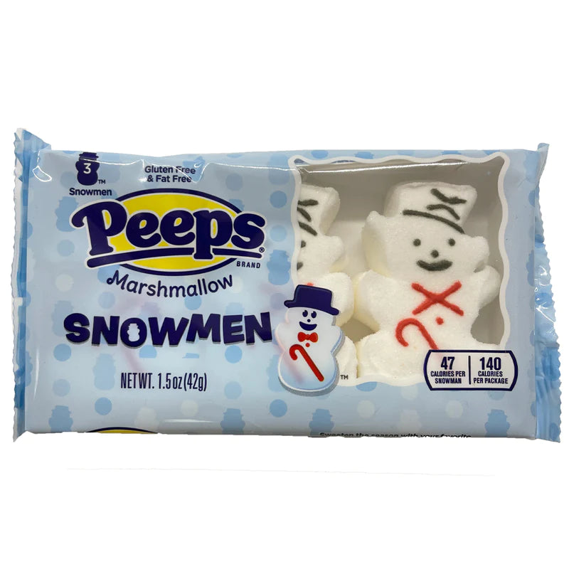 Peeps Christmas Snowmen 3 Pack