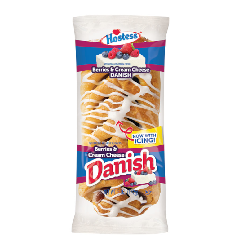 Hostess Iced Cream Cheese Danish 142g