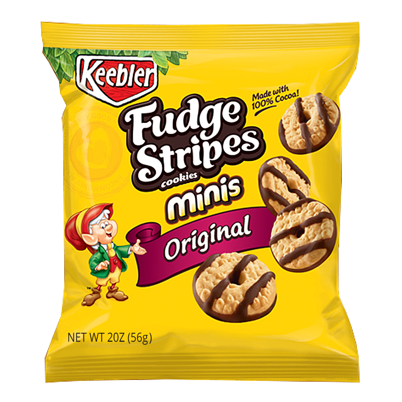 Keebler MINI Fudge Stripes Cookies 56g