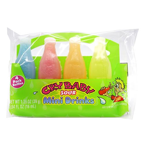 Cry Baby Sours Mini Drinks Bottles