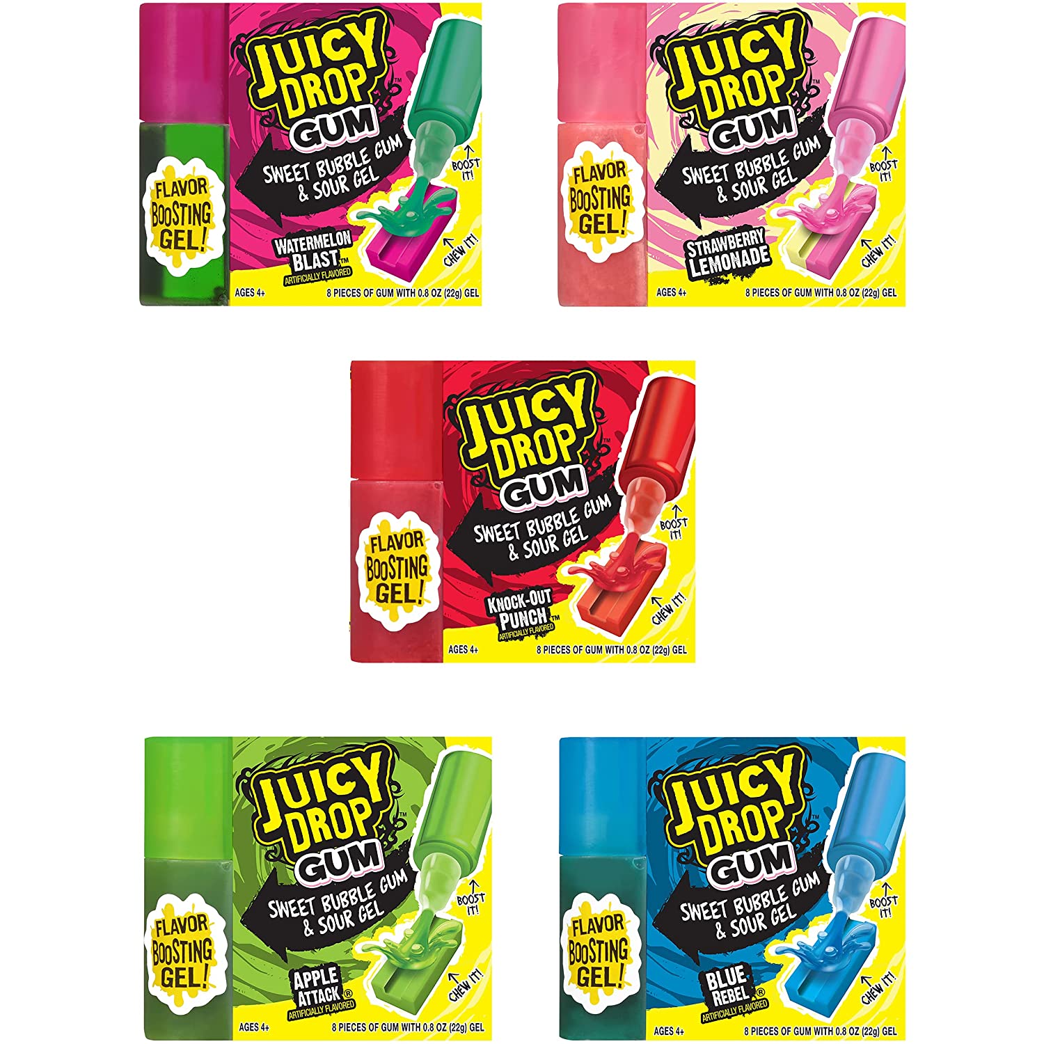 Juicy Drop Gum Crazy Candy Co