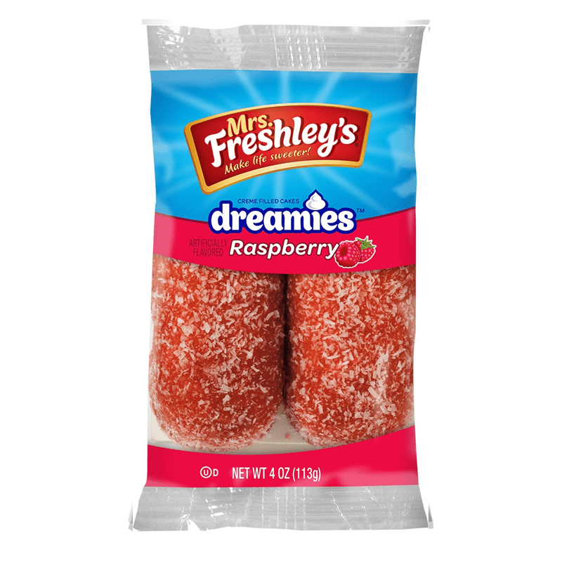 Mrs Freshley's Raspberry Dreamies 113g