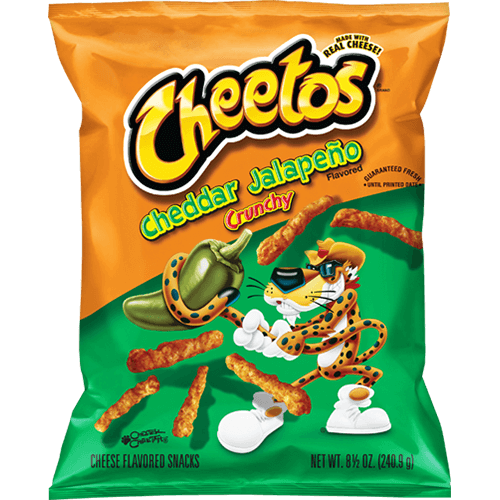 Cheetos Crunchy Cheddar Jalapeño 8oz (Big Bag)