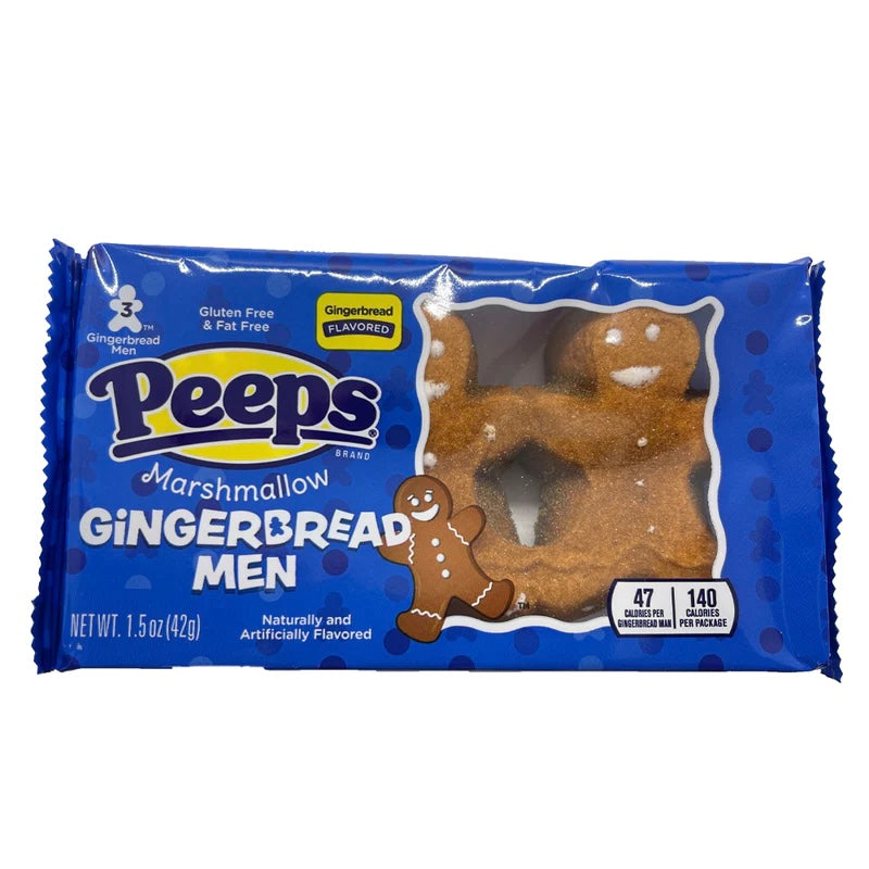 Peeps Christmas Gingerbread Men 3 Pack