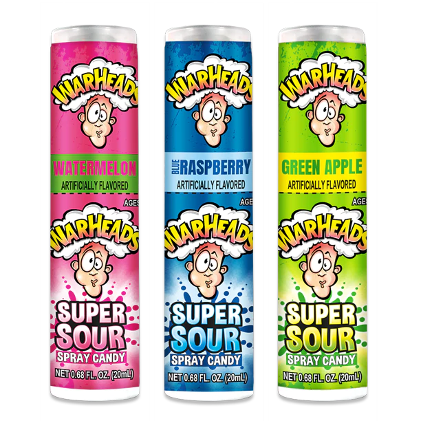 Warheads Super Sour Spray Candy 20ml