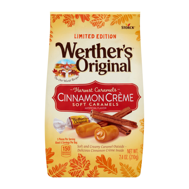 Werther's Original Cinnamon Creme Soft Caramels 243g