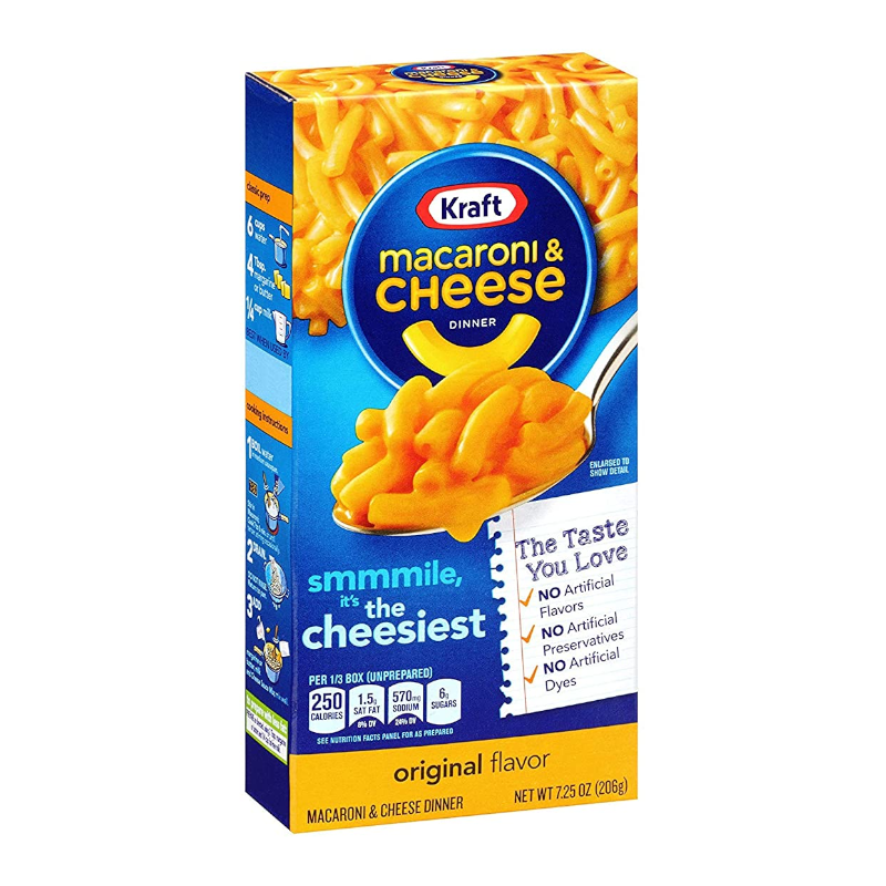 Kraft Macaroni Cheese Dinner 206g