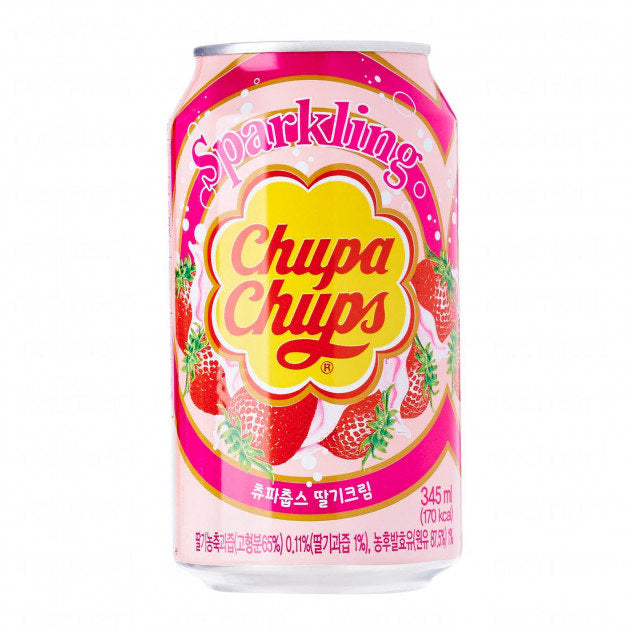 Chupa Chups Strawberry & Cream 345ml