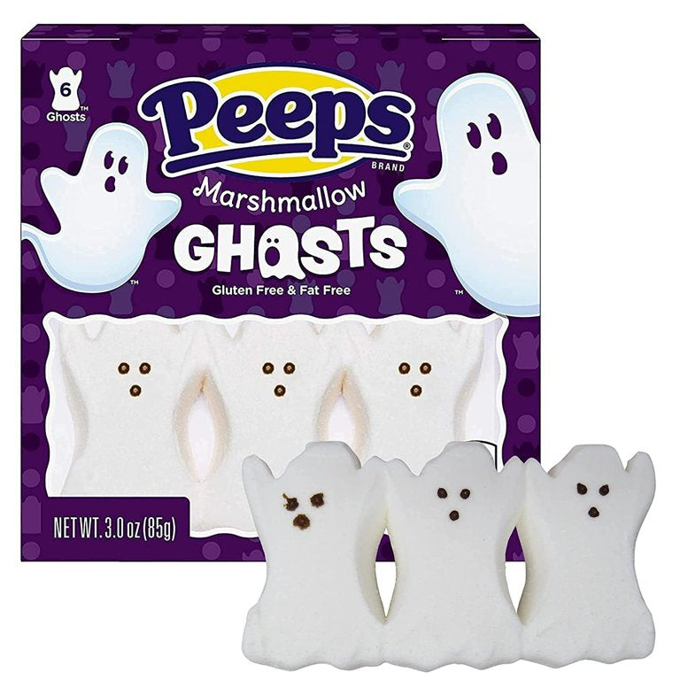 Peeps Halloween Ghosts 6 Pack